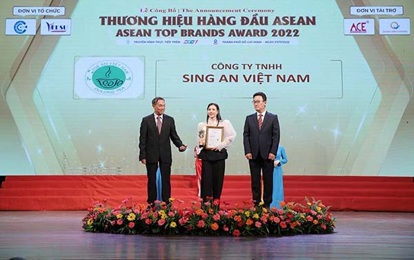 Giải thưởng - Trà Ô Long SING AN - Công Ty TNHH SING AN Việt Nam